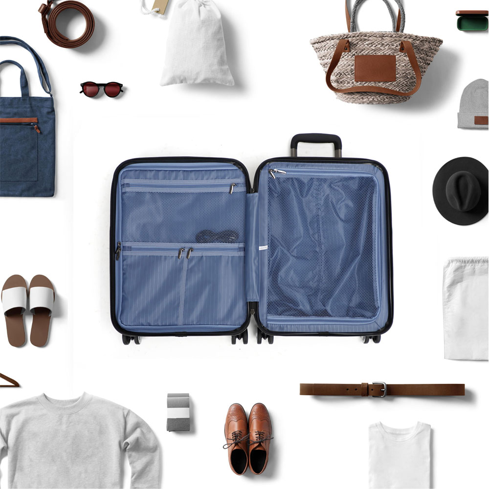 NEWCOM Hardside Carry On Luggage With TSA Lock, USB Charging, 20" inch Suitcase - Image 9