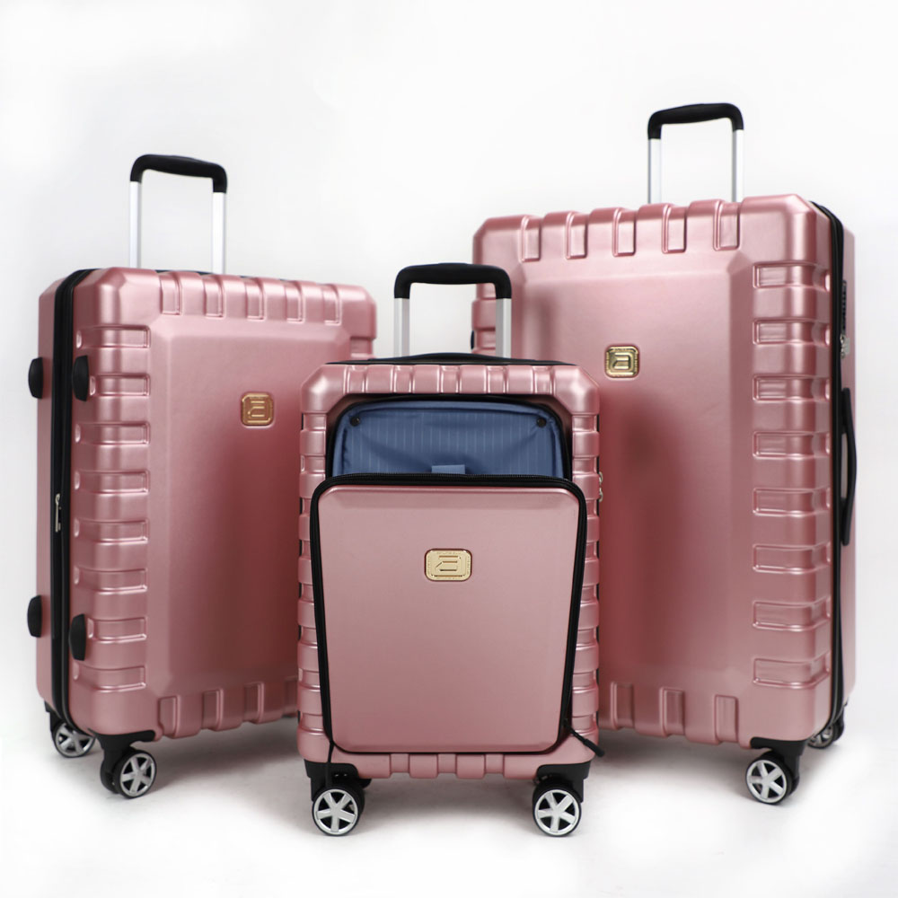 AIRLINE Hardside Carry On Luggage With TSA Lock Front Opening 20"-inch Suitcase - Image 14