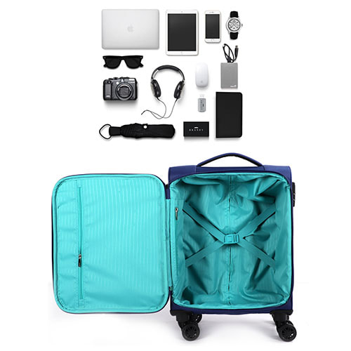 Soft fashion Luggage Bag Travel Trolley Luggage - Image 6